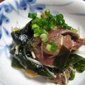 りょうりっこ☆'s cooksnap of when they made いなだとねぎの酢味噌和え.