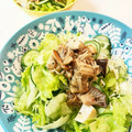 みなとのまんま's cooksnap of when they made 秋です！きのことレタスのサラダ.
