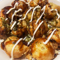 chacokon☆'s cooksnap of when they made うちのたこ焼き（薄力粉・キャベツ使用）.