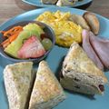 うみしおしお's cooksnap of when they made グラハム粉使用　さくさくスコーン☆.