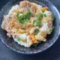しゅい6's cooksnap of when they made レンジで簡単～おひとり様カツ丼.