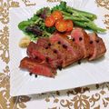 コムギ大好き's cooksnap of when they made 塩漬け胡椒でシンプルに【塩胡椒ステーキ】.