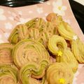 マユカママ's cooksnap of when they made 雛祭り♪絞り出しクッキー、可愛く簡単♪.