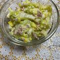 サリィ's cooksnap of when they made 白菜のツナマヨ和え　白菜大量消費！.