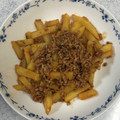 ☆すぬぴっぴ☆'s cooksnap of when they made 合い挽き肉とジャガイモの炒め物.