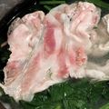 ヤング's cooksnap of when they made 豚ロースorバラ肉の常夜鍋＆〆のうどん.