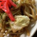 MULA's cooksnap of when they made 春キャベツとウインナーの焼きそば☆.