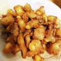 まめひな's cooksnap of when they made おひとりさまの鶏軟骨のポン酢柚子胡椒炒め.