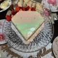 yumienne's cooksnap of when they made 【綺麗】ミラーケーキ（ミロワール）♪.