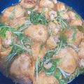 Achan☆ﾞ's cooksnap of when they made 鶏と水菜の＊さっぱりポン酢煮＊.