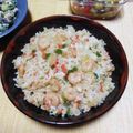 クックI7I5L1☆'s cooksnap of when they made 切って炒めて12分✄残りご飯のエビピラフ.