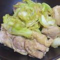 rik_piyo's cooksnap of when they made 鶏もも肉とキャベツのオイスターソース炒め.