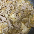 クック8SSYN0☆'s cooksnap of when they made すき焼き風♡豚と豆腐の卵とじ.