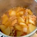 s06007's cooksnap of when they made 鍋に入れて煮るだけ！大根と鶏肉の照り煮.