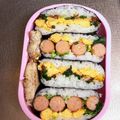 のっこりんりん's cooksnap of when they made おにぎらず（豆腐のパックを使って）.