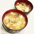 なつき☆ミ's cooksnap of when they made 甘みup↑↑天かす入りおみそ汁.