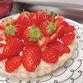 グッドナイトみにおん's cooksnap of when they made 母の日☆冷凍パイシート簡単苺タルト.