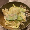 ぱぱぷぅ's cooksnap of when they made 簡単☆キュウリとキャベツのツナマヨ和え.