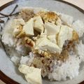 papikun's cooksnap of when they made [貧乏飯]豆腐飯.