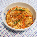 バカリャウ's cooksnap of when they made 長ネギとえのきの卵とじ.