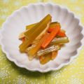 バカリャウ's cooksnap of when they made 懐かしい！給食に出た♪茎わかめの炒め煮❤.