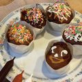 クックEOHYDZ☆'s cooksnap of when they made HMでココアとチョコのカップケーキ.