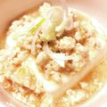 ☆milch☆'s cooksnap of when they made とろとろヘルシー♡鶏ひき肉のあんかけ豆腐.