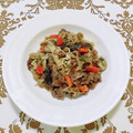 コムギ大好き's cooksnap of when they made 牛肉とキノコのバター炒め＊クリームソース.