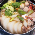 ayumi1013's cooksnap of when they made 魚介の旨味がたっぷり！だしまで飲む海鮮鍋.