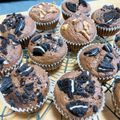 ちゃっきぃさん's cooksnap of when they made ♥大好き♥チョコばななマフィン.