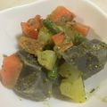 papikun's cooksnap of when they made 蒸し野菜のジェノベーゼ.