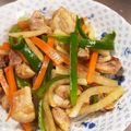 ミアンミアン's cooksnap of when they made アスパラと新じゃがと鶏胸肉の青椒肉絲風.