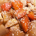 なーなちゃん's cooksnap of when they made ＊韓国風＊大根と鶏ムネ肉の煮物.