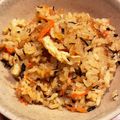 みやこ401's cooksnap of when they made 煮物リメイク 煮汁で炊き込みご飯.