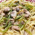 L.R's cooksnap of when they made ☆簡単☆三つ葉＆ツナの和風パスタ♪.