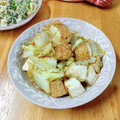かわゆう1211's cooksnap of when they made 厚揚げと白菜の旨煮☆レンジ3分☆簡単夕食.