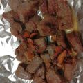 kzr孤鳩's cooksnap of when they made シェフ直伝！サイコロステーキの焼き方だ！.
