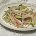 QPはにー's cooksnap of when they made もやしのナムル.