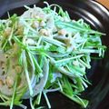 ちーまぐ's cooksnap of when they made 今日は和風洋風？蓮根とお豆のデリ風サラダ.