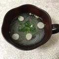 puniＫ's cooksnap of when they made 超簡単♡お吸い物スープ春雨.