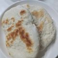 咲わんこ's cooksnap of when they made BPで簡単✿発酵なしのモチモチ✿ナン✿.
