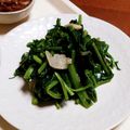 チコリママ's cooksnap of when they made ほうれん草のニンニク青菜炒め(^O^).