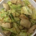 かおり♡♡♡'s cooksnap of when they made 鶏肉と春キャベツのピリ辛味噌炒め♬.