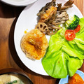 ☆あさ's cooksnap of when they made 鶏肉の照り焼きwith蓮根&舞茸.