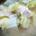 ひぃちゃんひー's cooksnap of when they made 鶏のダシで★我が家のお雑煮.