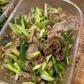 1035's cooksnap of when they made シェフ直伝ネギ塩豚、豚バラ、切り落とし.