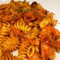 ぐりるび's cooksnap of when they made シーフードトマトソースパスタ✨.