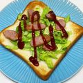 にきけん's cooksnap of when they made ホットドッグトースト.