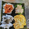 ダブルH's cooksnap of when they made ランチに★折り畳みおにぎり(ツナキムチ).
