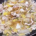 クックUHEC25☆'s cooksnap of when they made 白菜と豚肉の醤油鍋♪あっさりで美味しい♡.